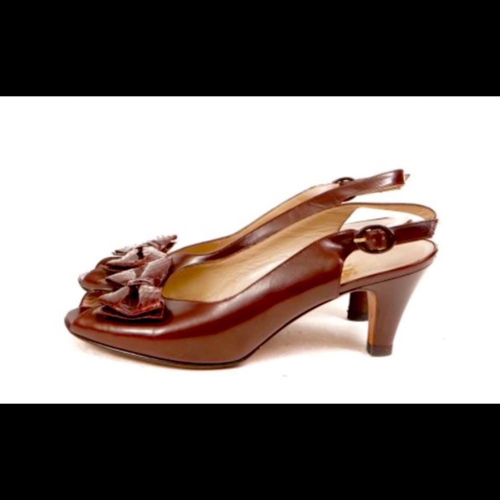 Feragamo  heels, size 6